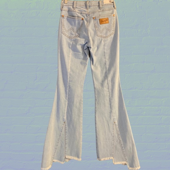 Free People for Wrangler High Rise Flare Jeans - Picture 3 of 5
